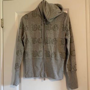 BCBGMaxAzria zip up hoodie